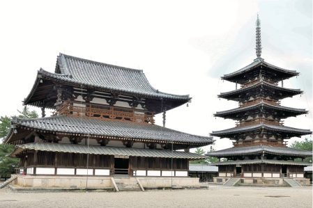 掟づくりで法隆寺を訪問！のイメージ写真