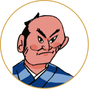 藤堂高虎のキャラクターイラスト