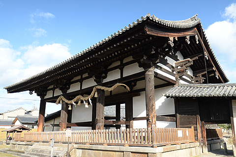 天平の“生き証人” 東大寺・転害門