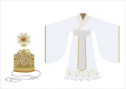 礼服と礼冠の再現 大立山（おおたてやま）まつり2019　奈良ちとせ祝ぐ寿ぐ（ほぐほぐ）まつりを開催！