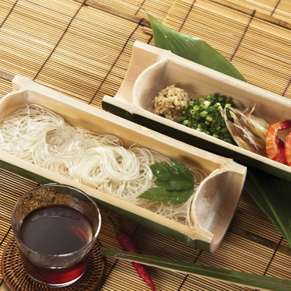 そうめんに願った無病息災