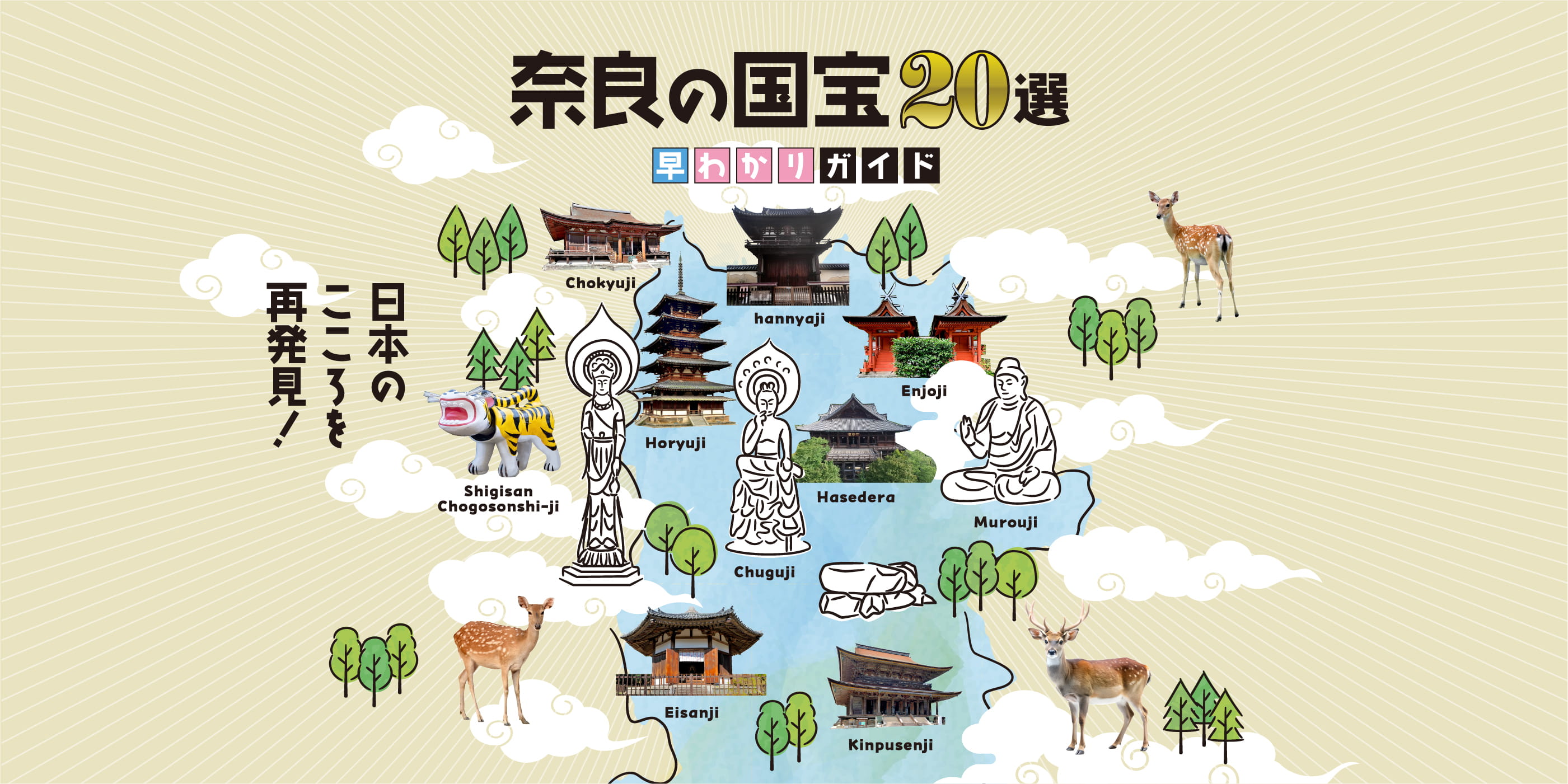 奈良の国宝20選 早わかりガイド